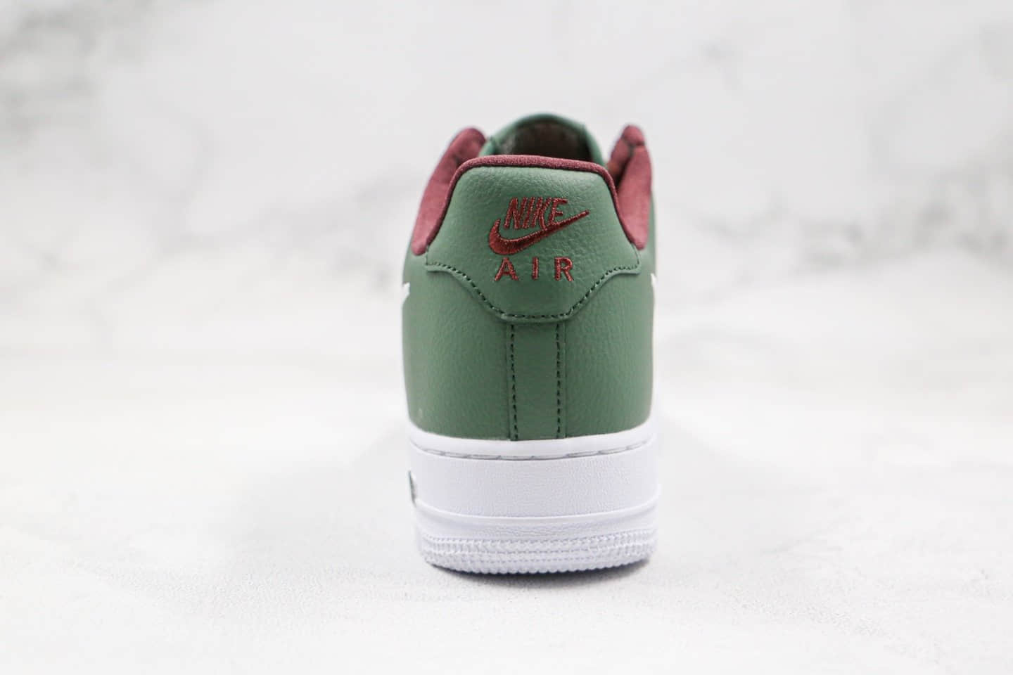 耐克Nike Air Force 1 Hong Kong纯原版本低帮空军一号香港限定绿色内置气垫原盒原标 货号：845053-300