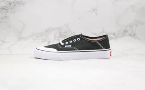 万斯Vans Vault公司级版本高端支线小红书爆款安纳海姆半月包头黑白色板鞋原厂硫化大底全新翻盖鞋盒