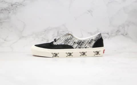 万斯Vans Offspring Era 95 Reissue Herring Bone公司级版本安纳海姆骷髅岛限量联名款原厂硫化大底原盒原标 货号:VNOA2XRYTOL1