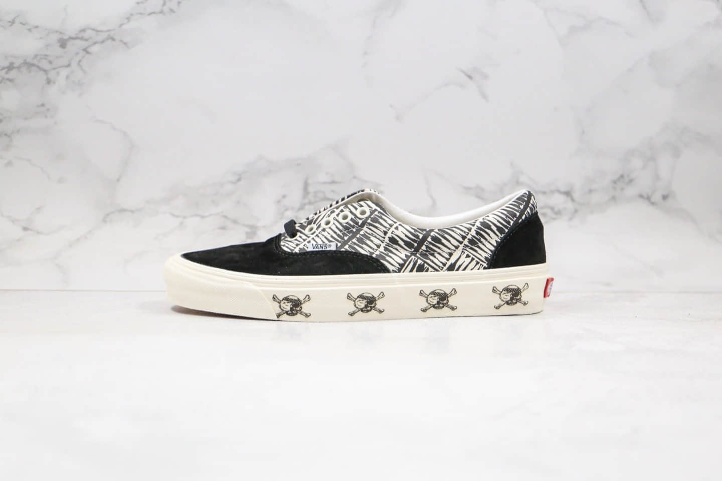 万斯Vans Offspring Era 95 Reissue Herring Bone公司级版本安纳海姆骷髅岛限量联名款原厂硫化大底原盒原标 货号:VNOA2XRYTOL1