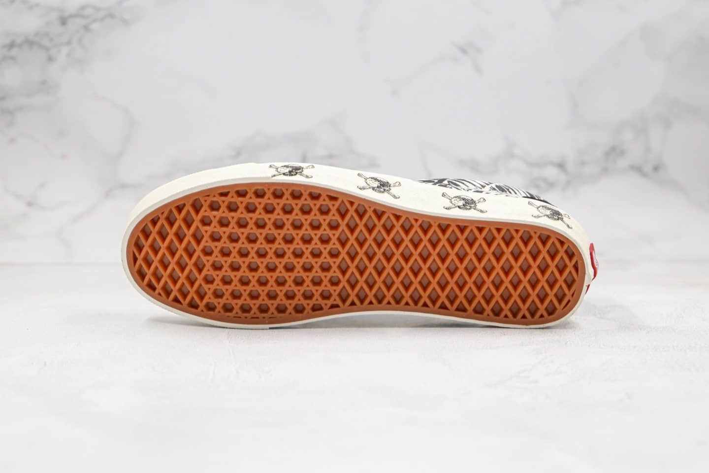 万斯Vans Offspring Era 95 Reissue Herring Bone公司级版本安纳海姆骷髅岛限量联名款原厂硫化大底原盒原标 货号:VNOA2XRYTOL1