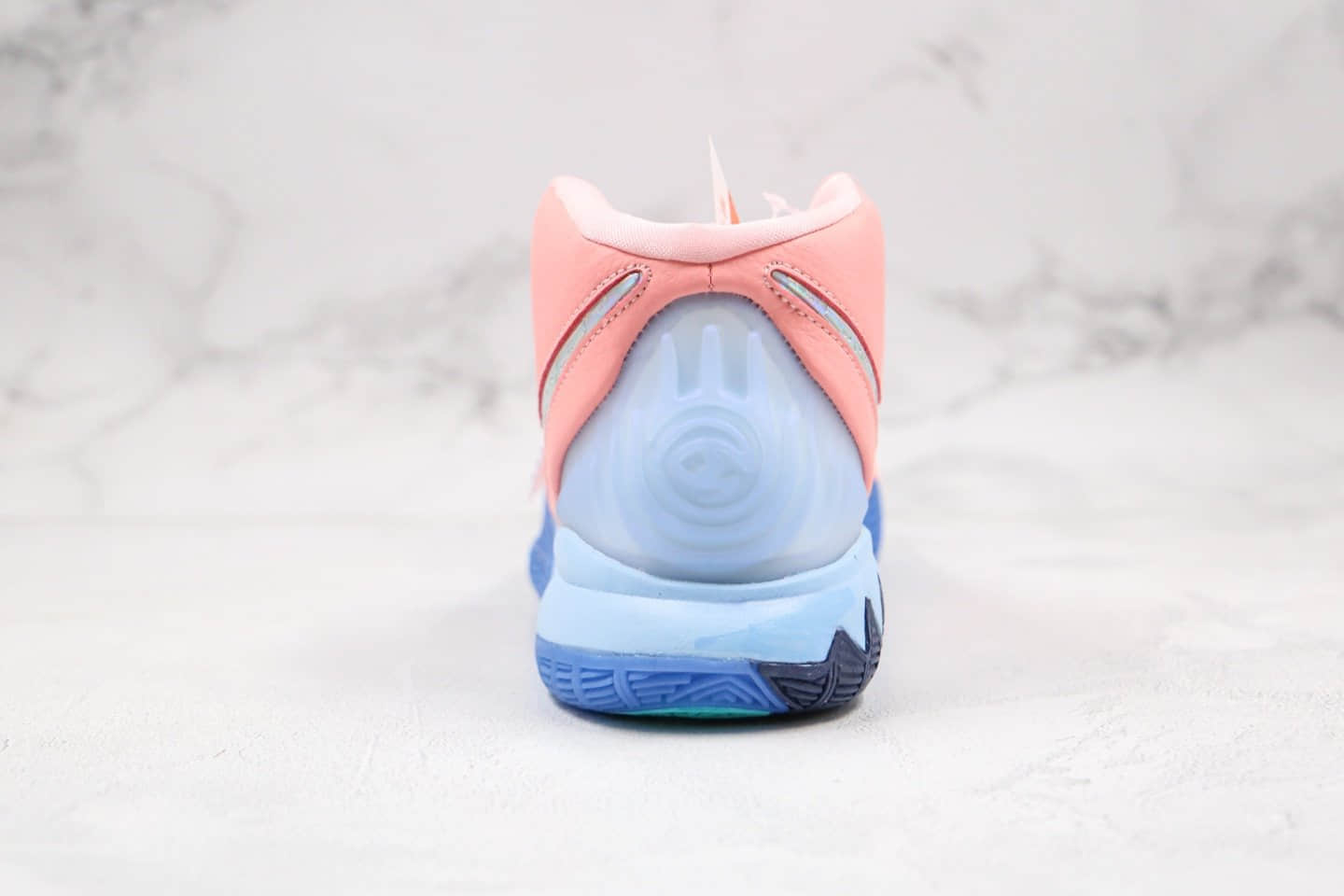耐克Concepts x Nike Kyrie 6纯原版本欧文6埃及圣甲虫粉蓝色波士顿联名款内置气垫支持实战 货号:CU8880-600
