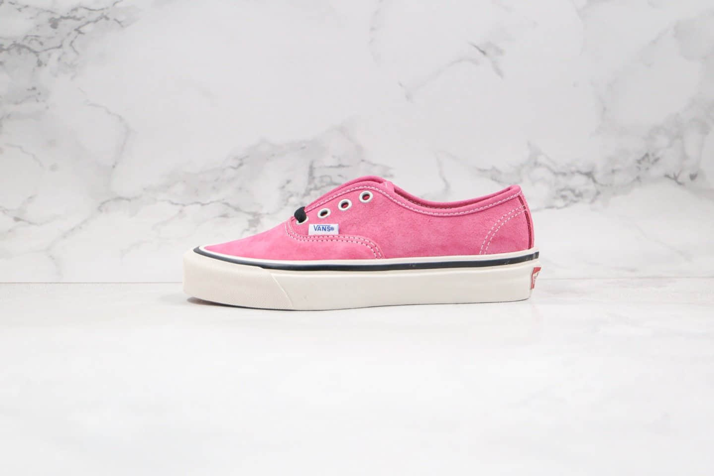 万斯Vans Authentic 44 DX公司级版本低帮麂皮安娜海姆2.0粉色原代工厂出货正确鞋面卡色 货号:VN0A38ENT7T