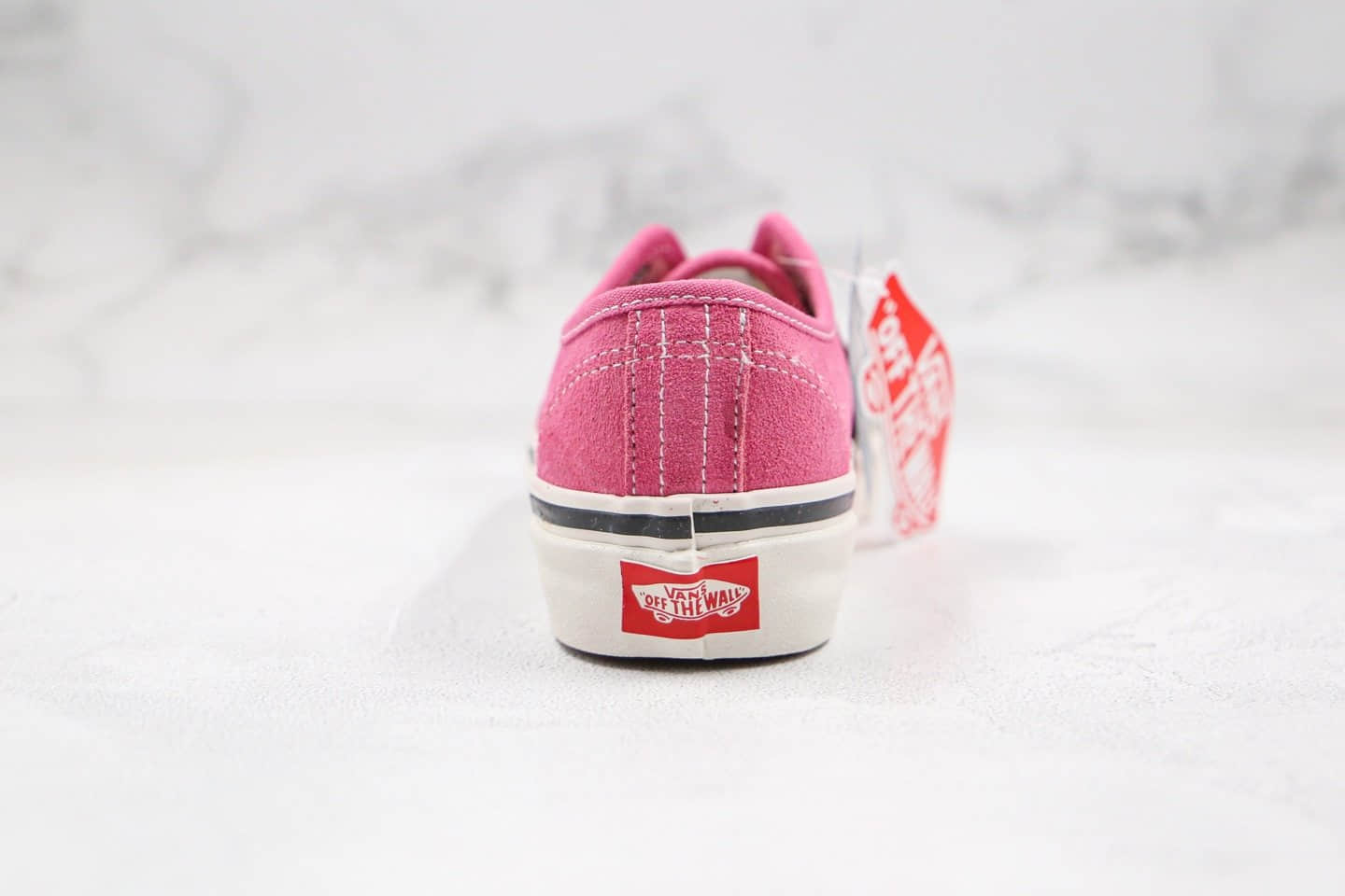 万斯Vans Authentic 44 DX公司级版本低帮麂皮安娜海姆2.0粉色原代工厂出货正确鞋面卡色 货号:VN0A38ENT7T