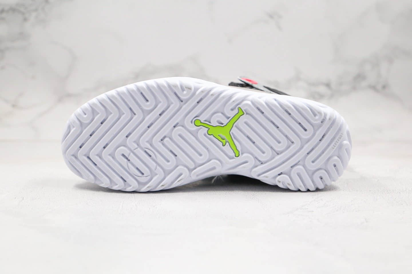 乔丹Air Jordan 1 React纯原版本高帮黑灰色瑞亚大底AJ1原档案数据开发正确后跟定型 货号：AR5321-002