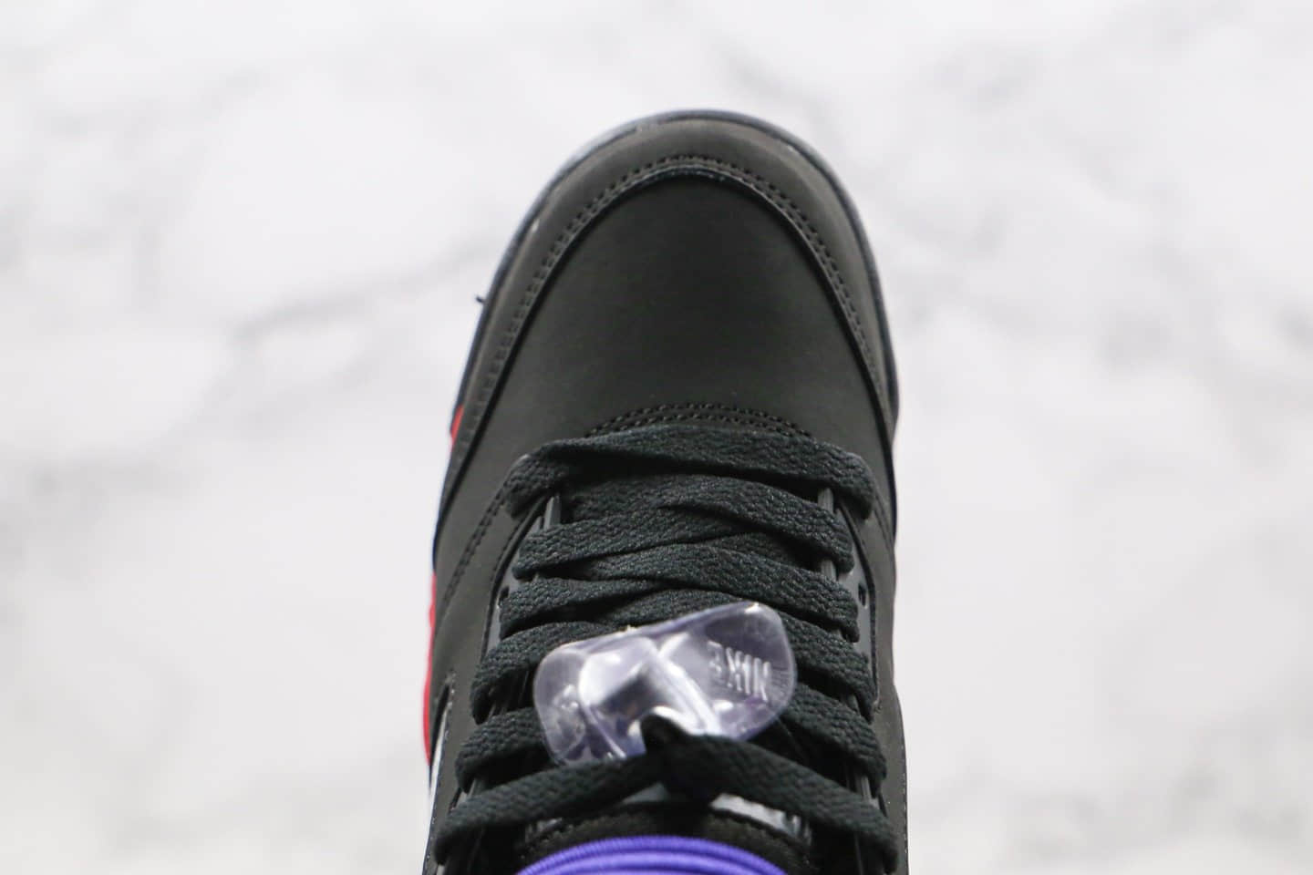 乔丹Air Jordan 5 Top 3纯原版本三十周年限定AJ5黑红紫色内置气垫原楦头纸板打造 货号:CZ1786-001