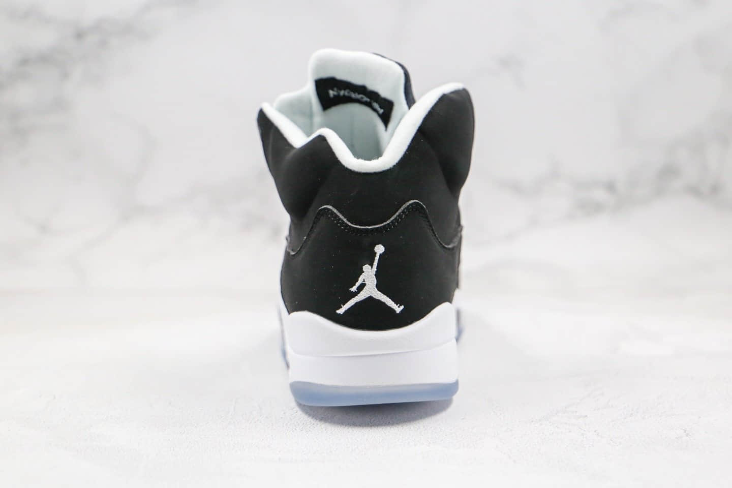 乔丹Air Jordan 5 Paris Saint-Germain纯原版本巴黎圣日耳曼联名款AJ5黑白色3M反光原楦头纸板打造 货号：136027-035