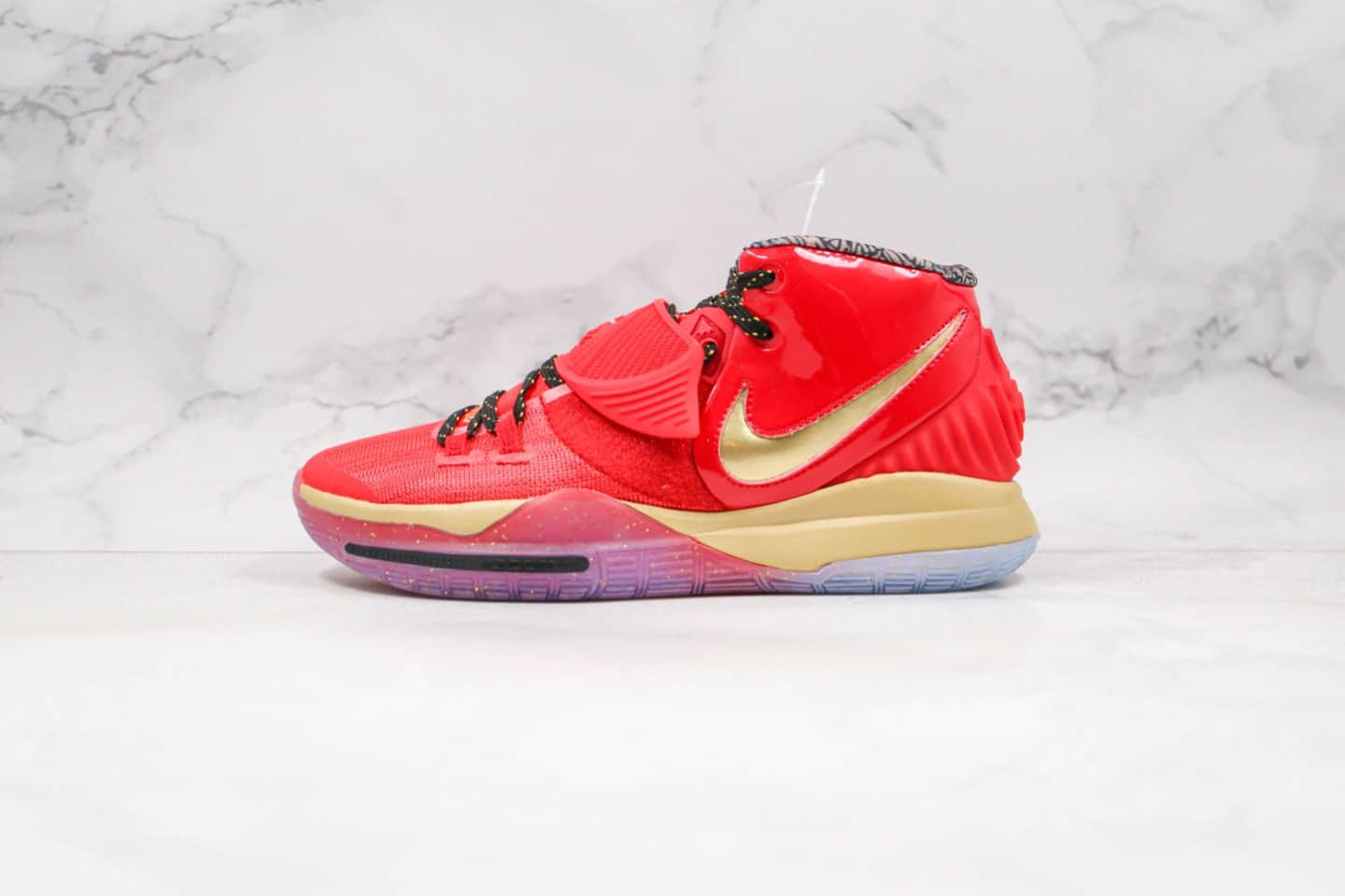 耐克Nike Kylie Trophies EP 2020纯原版本欧文6全明星钢铁侠红金色内置气垫原盒原标支持实战 货号:CD5028-900