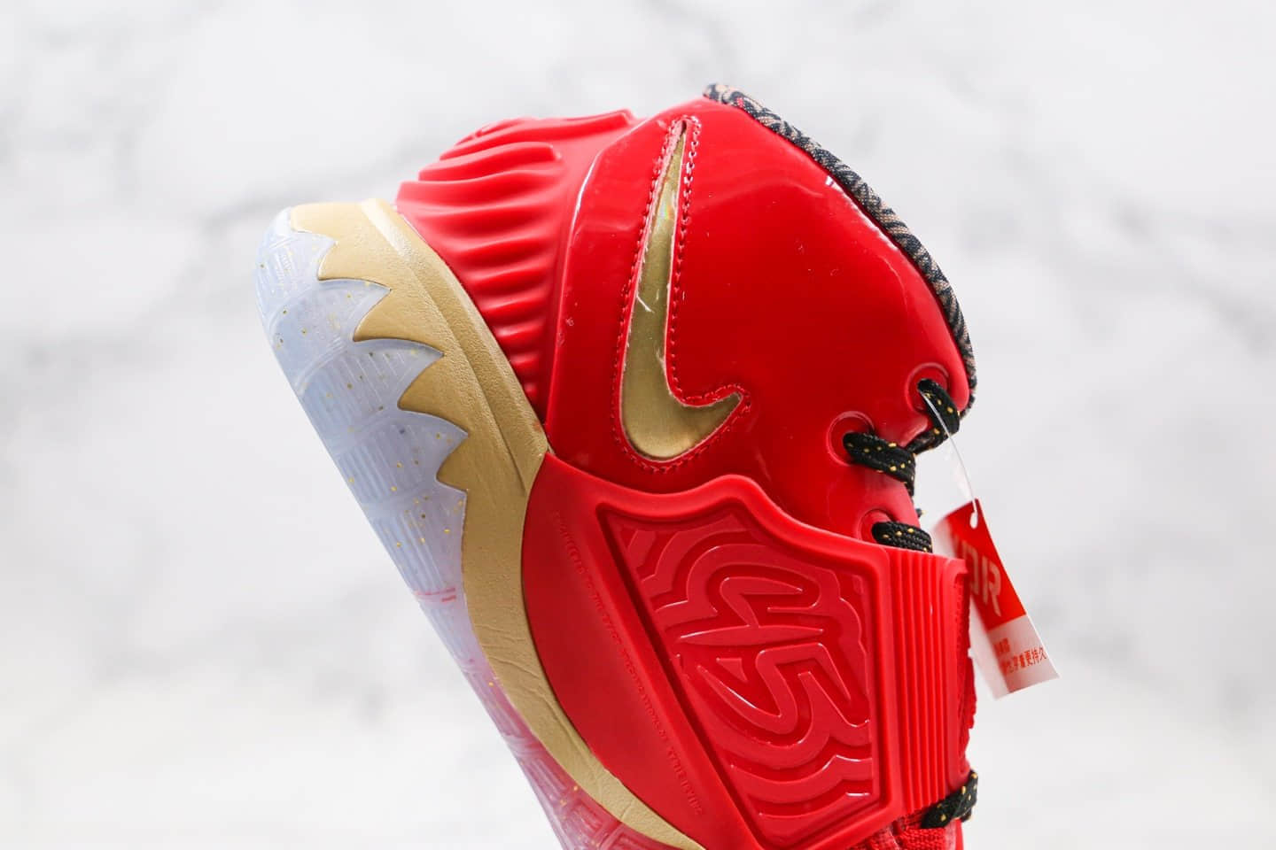 耐克Nike Kylie Trophies EP 2020纯原版本欧文6全明星钢铁侠红金色内置气垫原盒原标支持实战 货号:CD5028-900