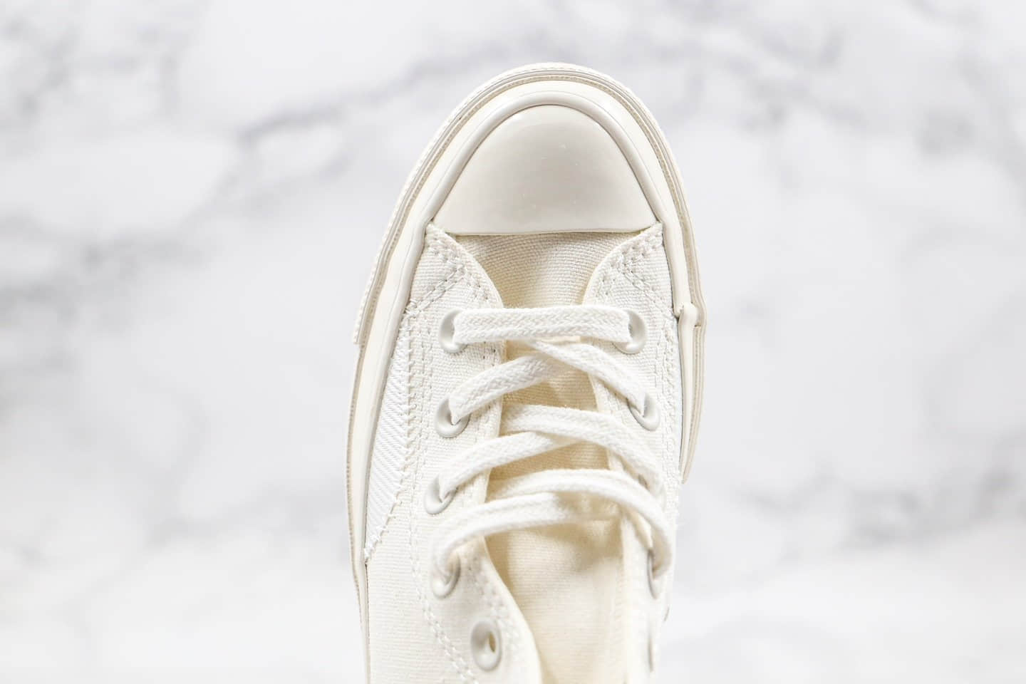 匡威Converse Chuck 70S公司级版本高帮奶白色奶油冰淇淋配色帆布鞋原厂硫化大底双围条正确硅蓝PU软中底
