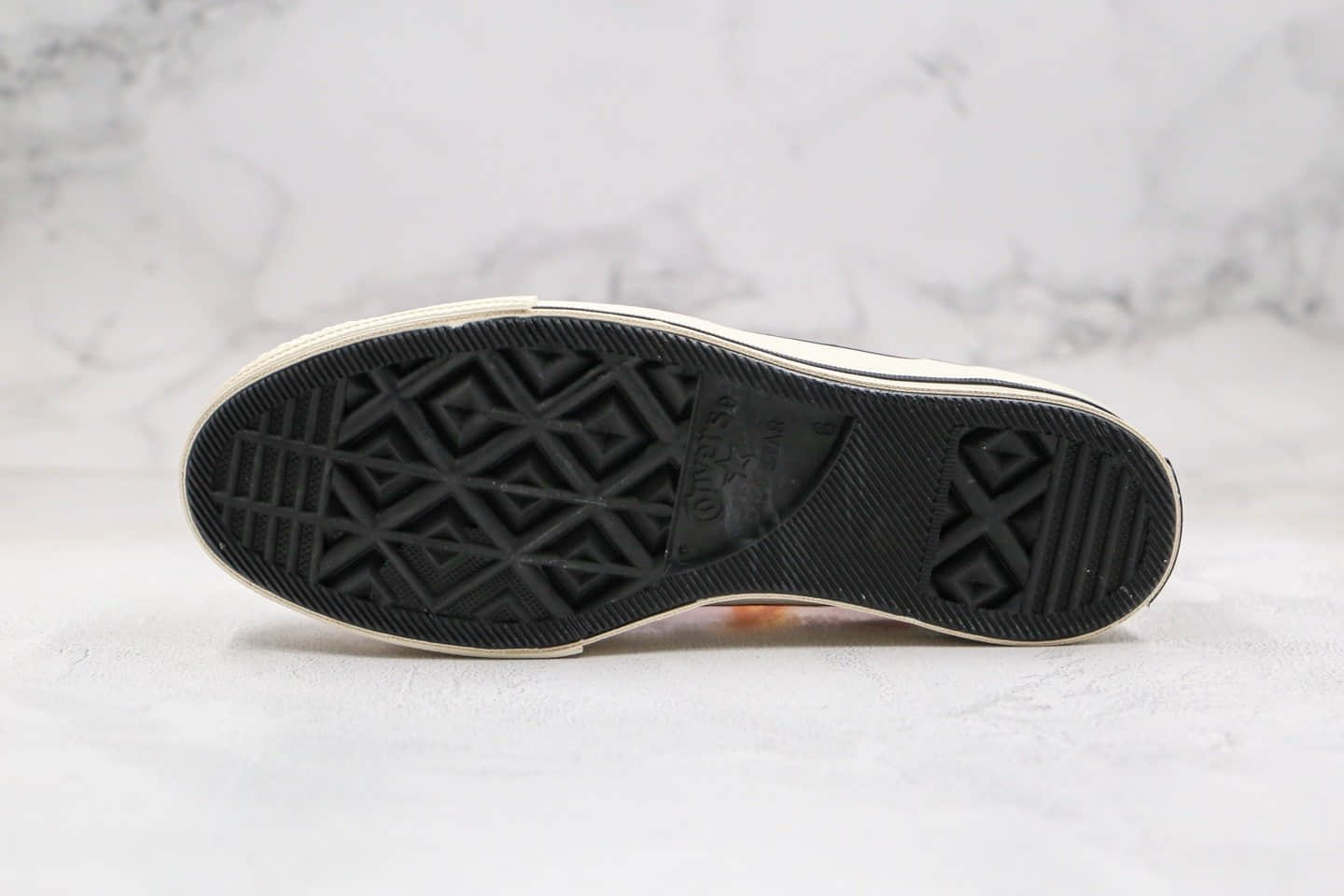 匡威Converse x Midnight Studio公司级版本联名款反标解构玫红色低帮内外反转原盒原标原厂硫化大底 货号:168829C