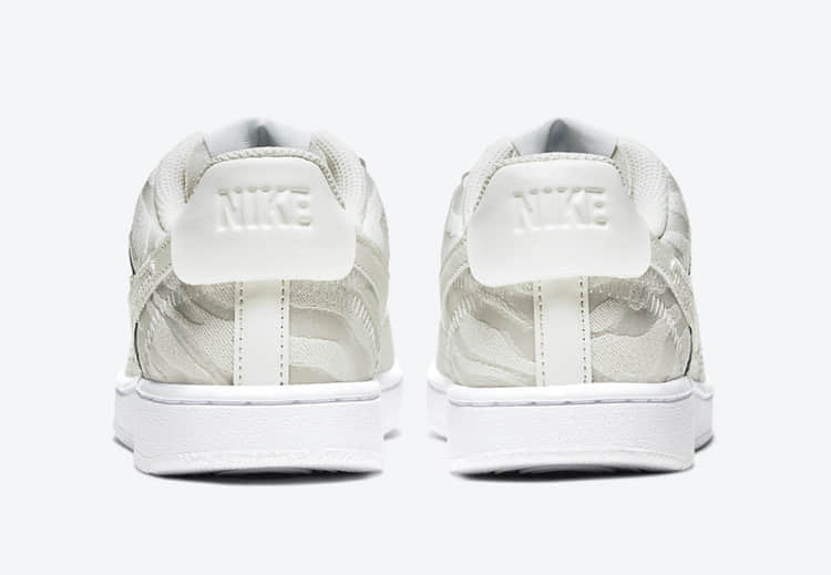 虎纹印花+双Swoosh!Nike小众鞋款Court Vision Low新配色即将登场! 货号:CI7599-100