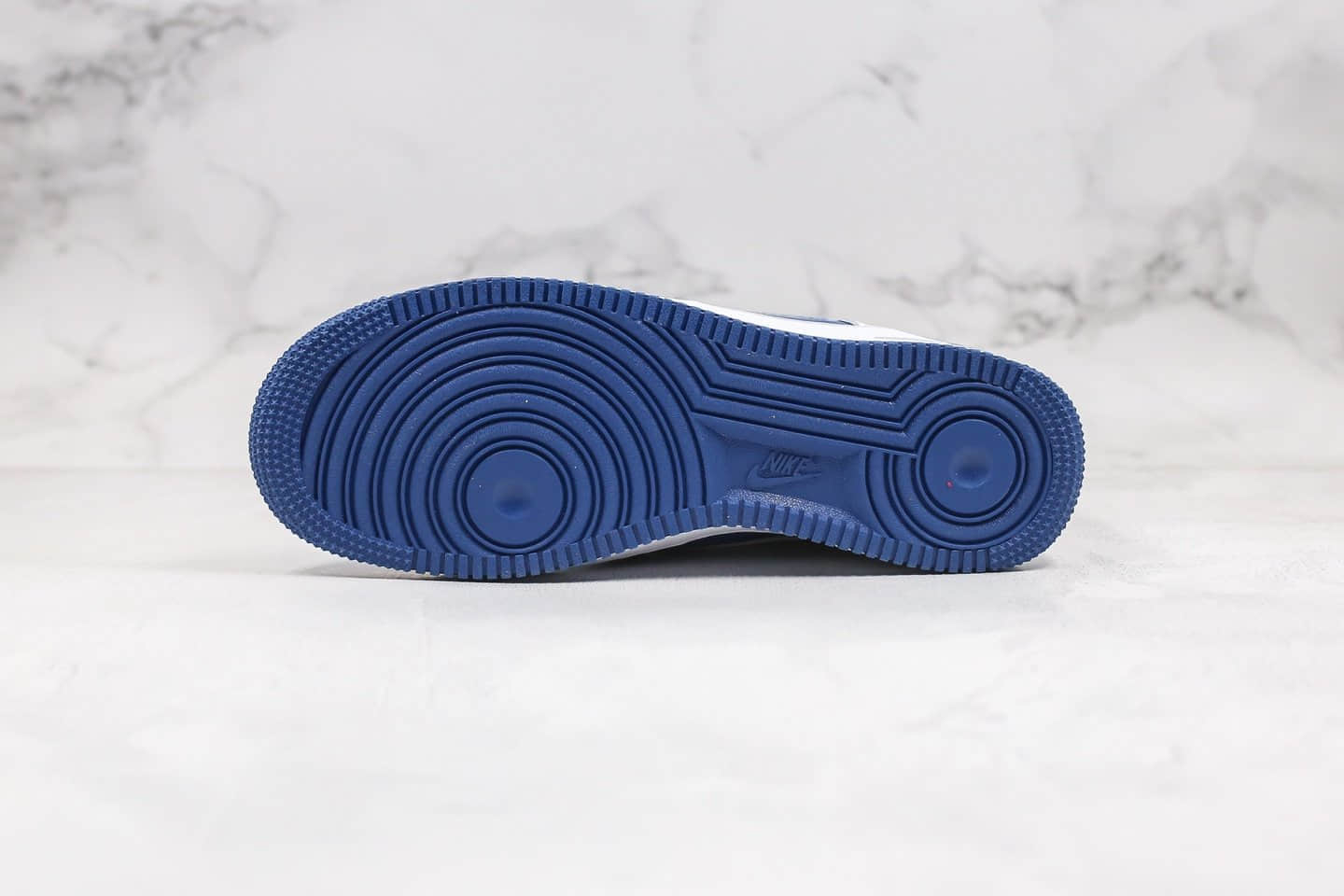 耐克Nike Air Force 1 LoW Rasheed Blue Jay纯原版本低帮空军一号NBA怒吼天尊漆皮冠军蓝白色内置气垫原档案数据开发 货号:306347-411