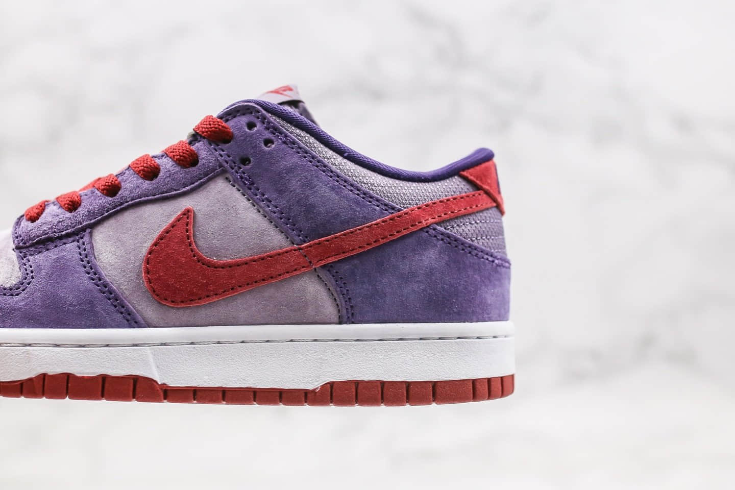 耐克Nike Dunk SB Low SP Plum纯原版本低帮DUNK板鞋树莓紫配色内置Zoom气垫原盒原标正确鞋面卡色 货号：CU1726-500