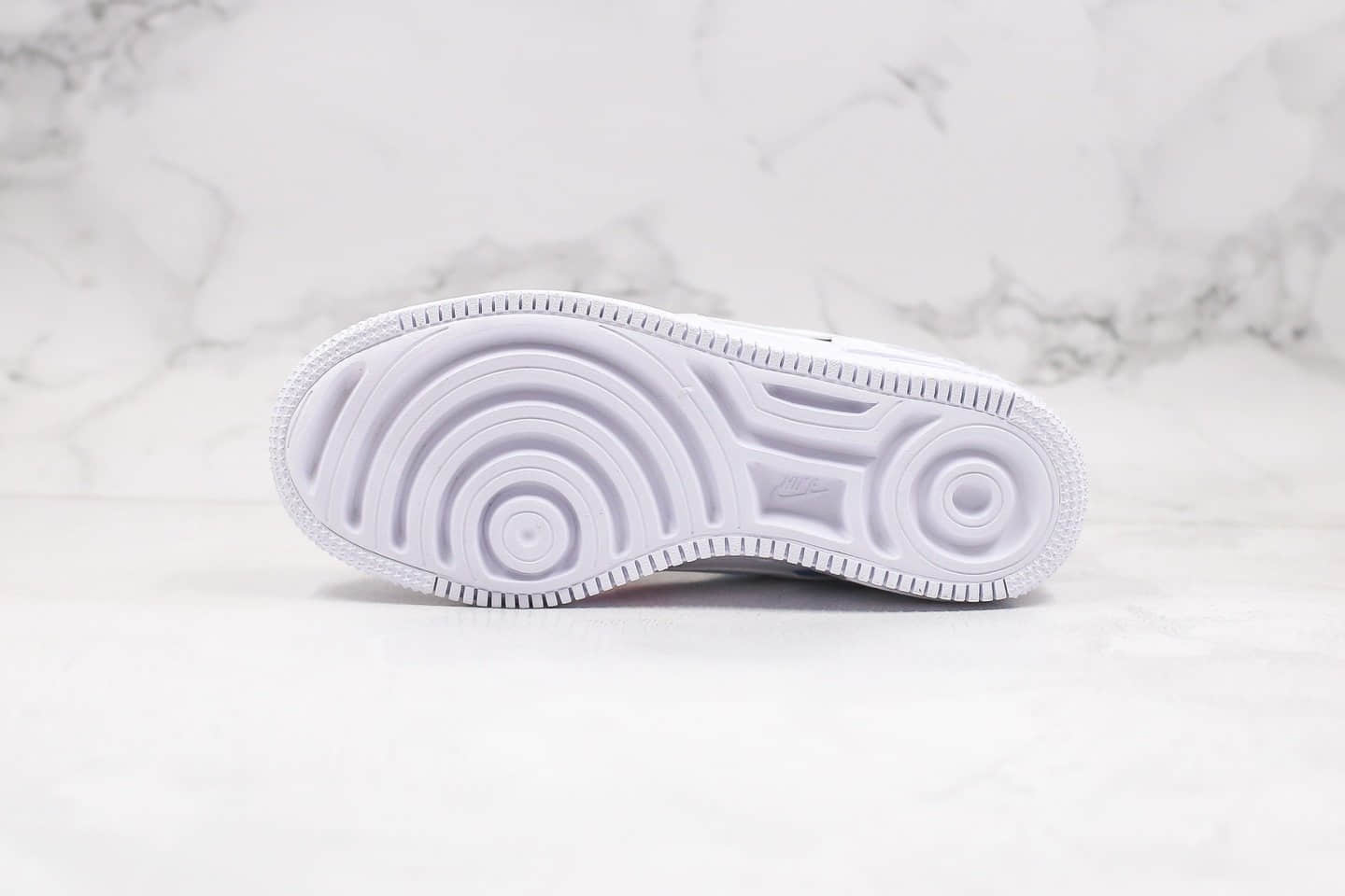 耐克Nike WMNS Air Force 1 Shadow纯原版本低帮空军一号马卡龙蓝粉色正确EVA发泡中底原材料鞋面材质 货号：CU3012-111