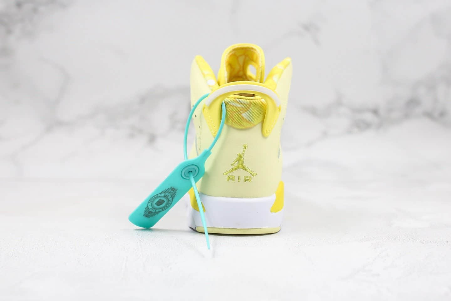 乔丹Air Jordan 6 GS Floral纯原版本花卉柠檬黄AJ6黄玫瑰区别市面通货版本首家实拍出货 货号:543390-800