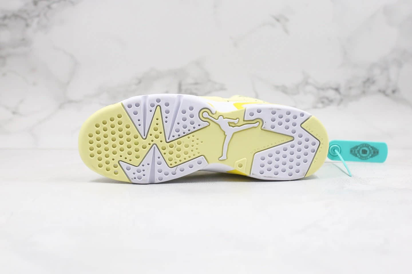 乔丹Air Jordan 6 GS Floral纯原版本花卉柠檬黄AJ6黄玫瑰区别市面通货版本首家实拍出货 货号:543390-800