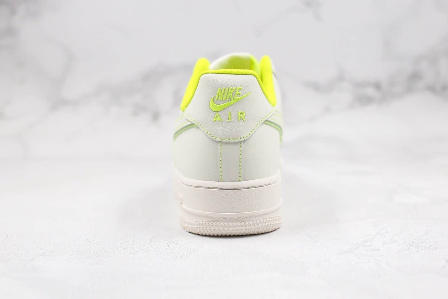 耐克Nike Air Force 1 '07 LV8纯原版本低帮空军一号3M满天星反光3D立体勾白绿色内置气垫原档案数据开发 货号:315122-909