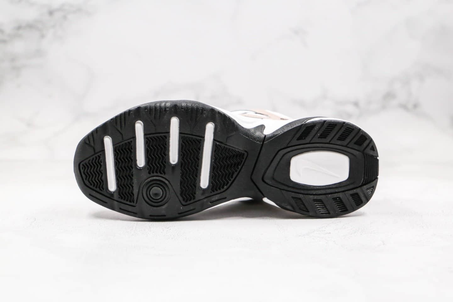 耐克Nike Air Monarch the M2K Tekno纯原版本复古老爹鞋M2K豆沙粉色原盒原标区别市面通货版本 货号:AO3108-205