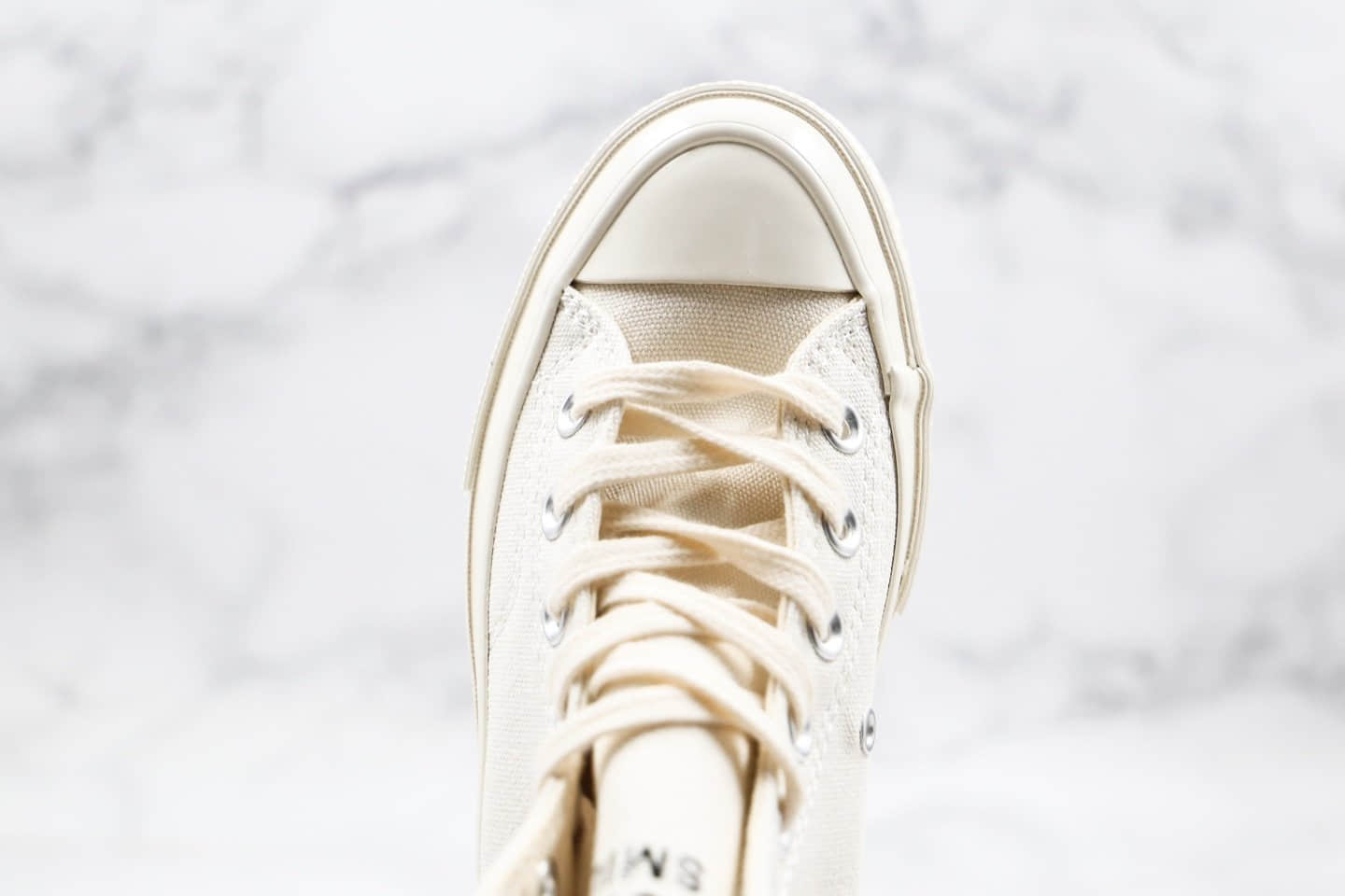 匡威Chuck Taylor All Star 70 Hi高帮帆布鞋笑脸米白配色原厂硫化大底