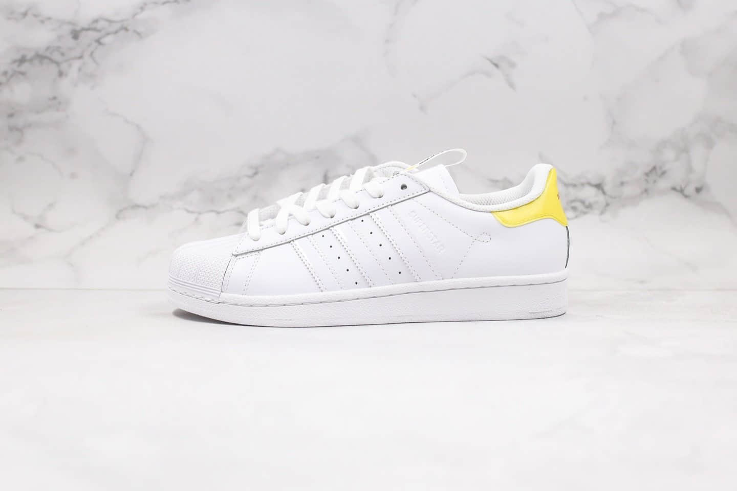 阿迪达斯Adidas Superstar纯原版本三叶草贝壳头城市限定武汉加油正确硅蓝软中底原盒原标原楦头纸板打造 货号:FW2856