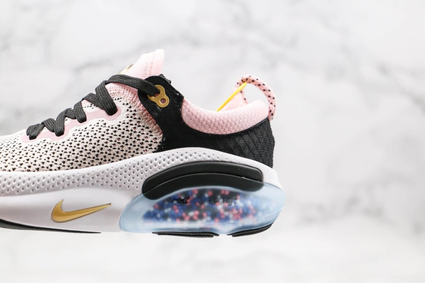 耐克Nike Joyride Run FK纯原版本颗粒爆米花跑鞋黑粉色原盒原标原鞋一比一开模制作 货号：AQ2731-500