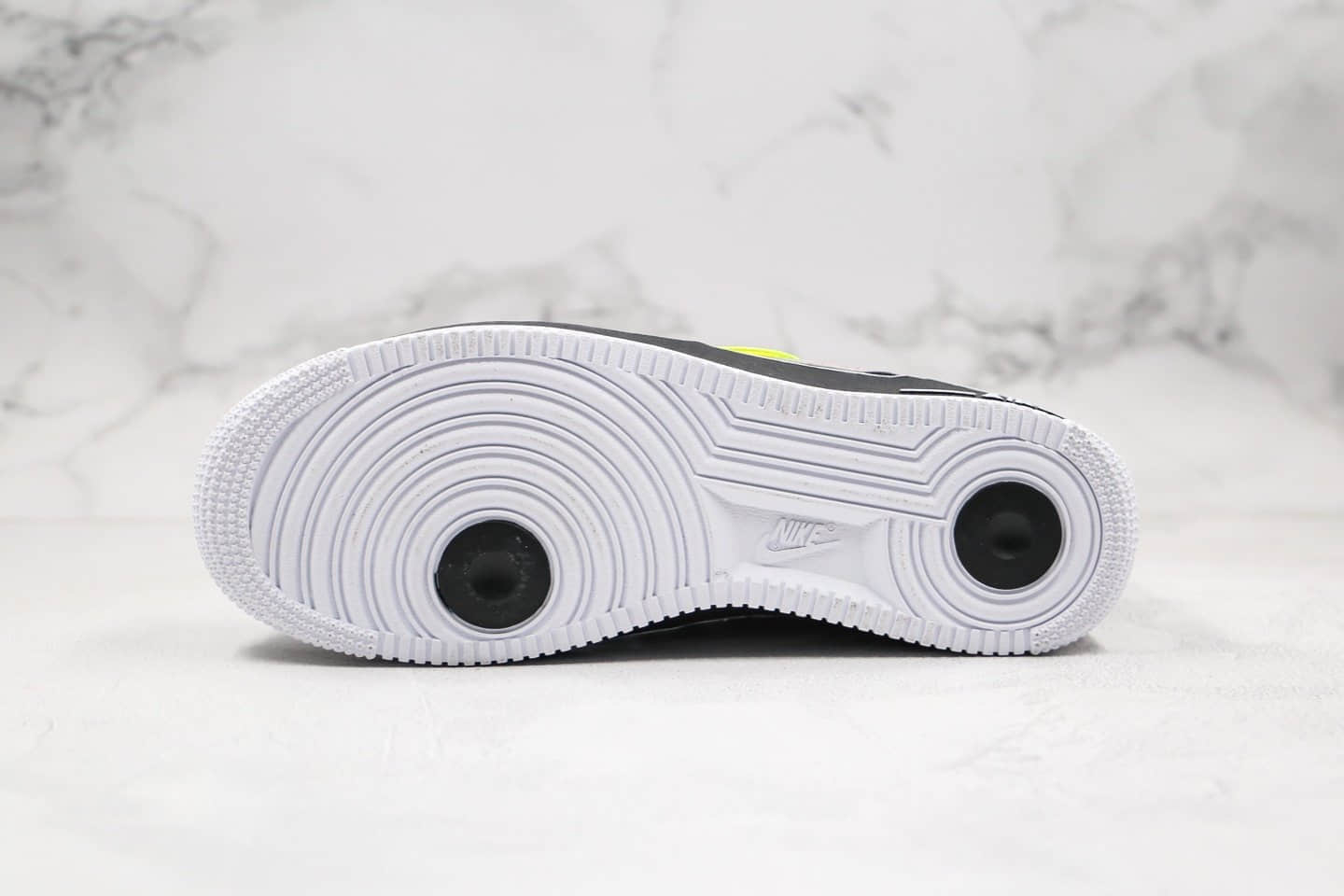 耐克Nike Air Force 1'07 Paranoise纯原版本低帮空军一号权志龙二代黑红手稿配色内置气垫原鞋开发 货号:CU6646-001