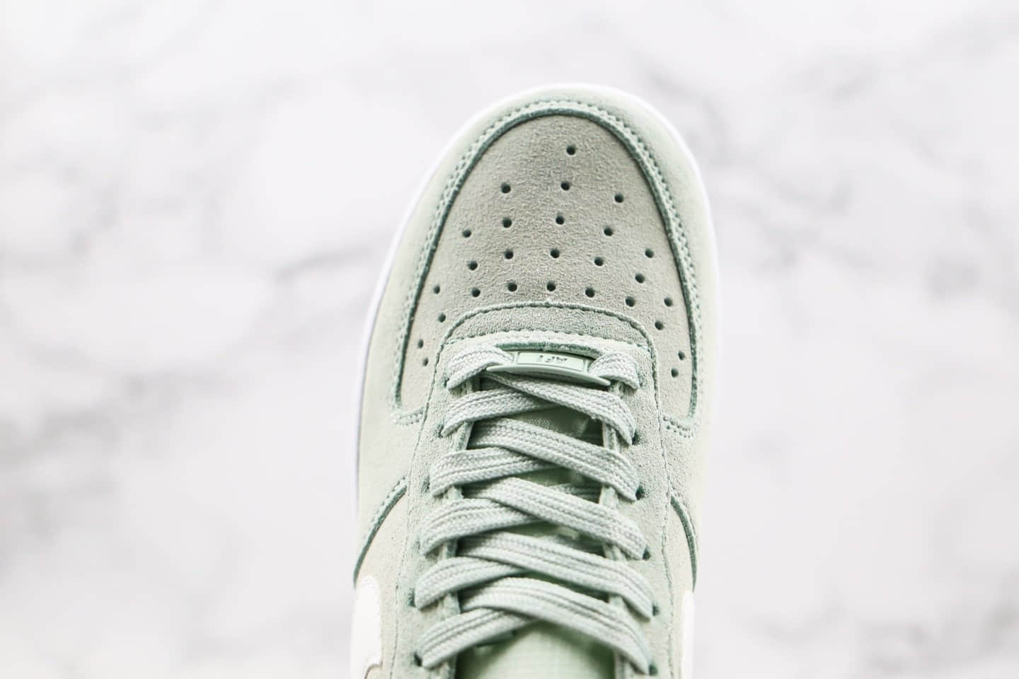 耐克Nike Air Force 1 Frost Green纯原版本低帮空军一号薄荷绿霜淡草绿色3M反光勾内置气垫原盒原标 货号:CV3026-300