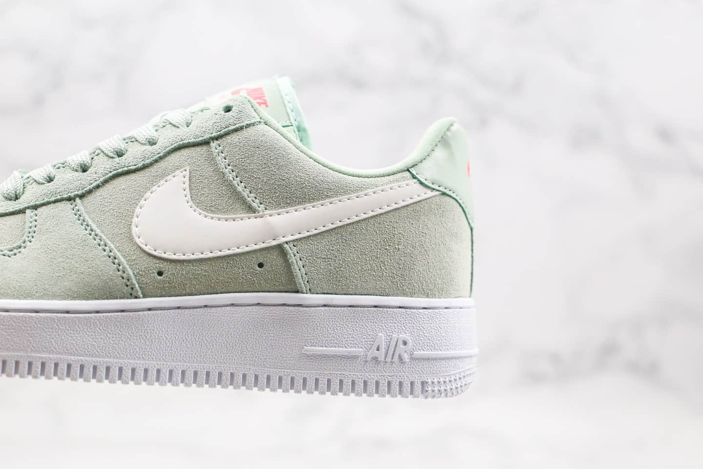 耐克Nike Air Force 1 Frost Green纯原版本低帮空军一号薄荷绿霜淡草绿色3M反光勾内置气垫原盒原标 货号:CV3026-300
