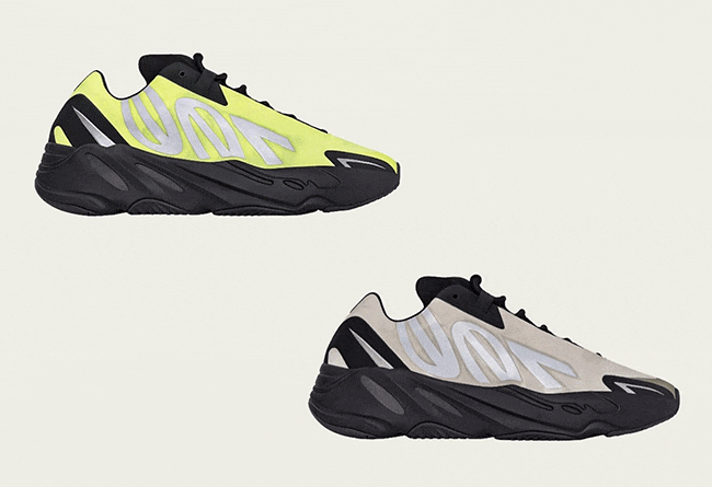 两双Yeezy 700 MNVN全新配色限定本月发售!