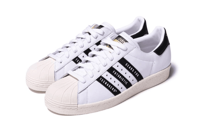 抢眼红心标志!Human Made x adidas Superstar即将登场!