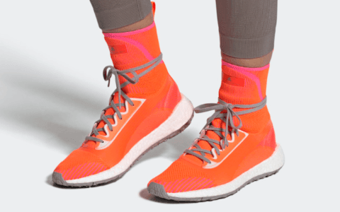 来一双训练跑鞋吗?全新Stella McCartney x adidas即将登场! 货号:EF2220