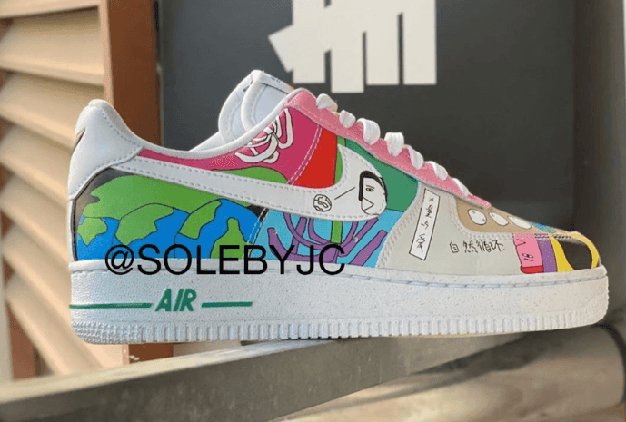 诙谐有趣!Ruohan Wang x Nike AF1联名首度曝光!