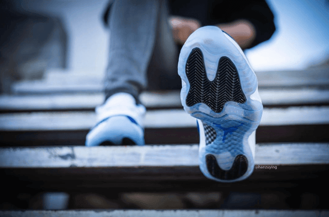 全新AJ11 Low“Concord”上脚图曝光!不一样的“康扣”! 货号:AH7860-100