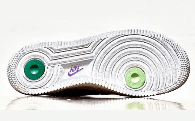 疑似地球日鞋款!Ruohan Wang x Nike AF1最新实物图曝光!