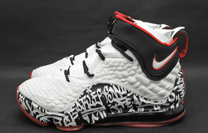 Nike LeBron 17 “Graffiti” 实物细节图曝光!完美致敬LeBron 4! 货号:CT6052-100
