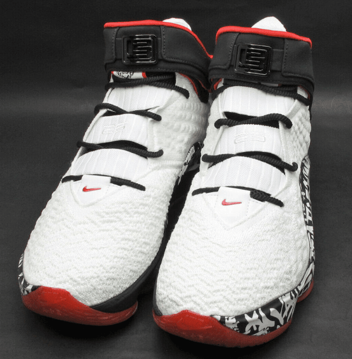 Nike LeBron 17 “Graffiti” 实物细节图曝光!完美致敬LeBron 4! 货号:CT6052-100