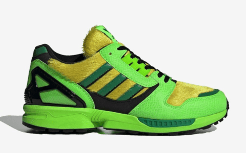绿到你发慌!atmos x adidas ZX 8000 G-SNK 3联名曝光!