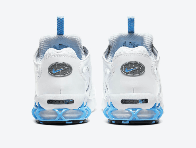 清新白蓝装扮!Nike Air Zoom Spiridon Cage 2新配色即将发售! 货号:CD3613-100
