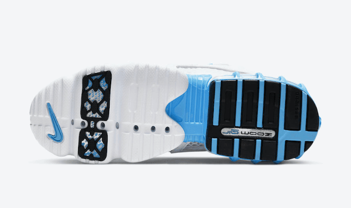 清新白蓝装扮!Nike Air Zoom Spiridon Cage 2新配色即将发售! 货号:CD3613-100