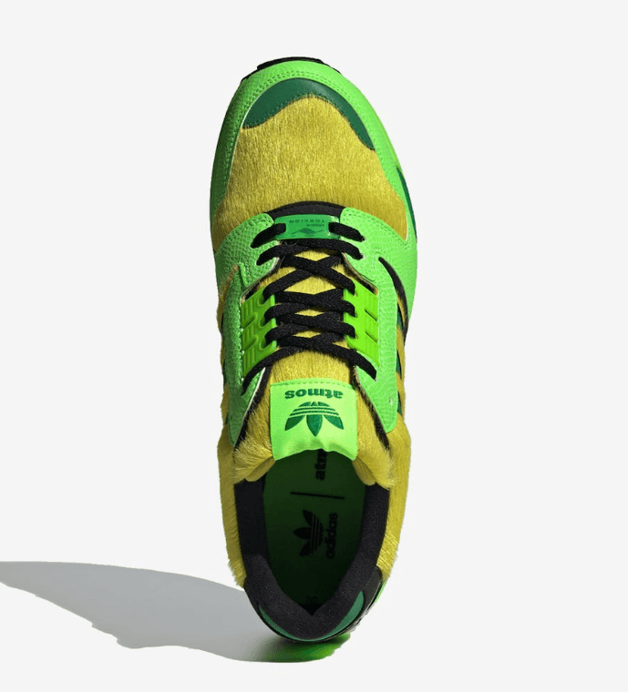 绿到你发慌!atmos x adidas ZX 8000 G-SNK 3联名曝光!