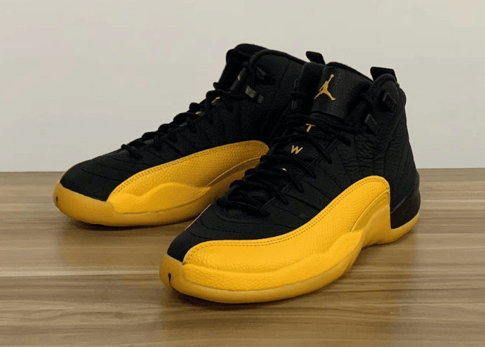经典佩顿PE配色!黑黄AJ12最新实物图释出!7月18日发售! 货号:130690-070