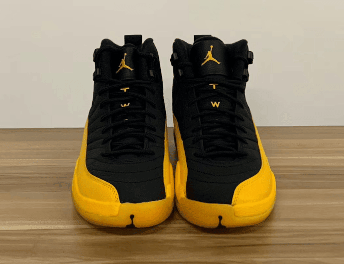 经典佩顿PE配色!黑黄AJ12最新实物图释出!7月18日发售! 货号:130690-070
