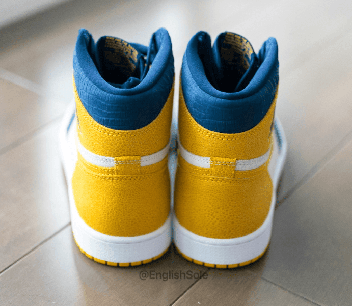 密歇根 Air Jordan 1 PE美照释出!设计规格极高!