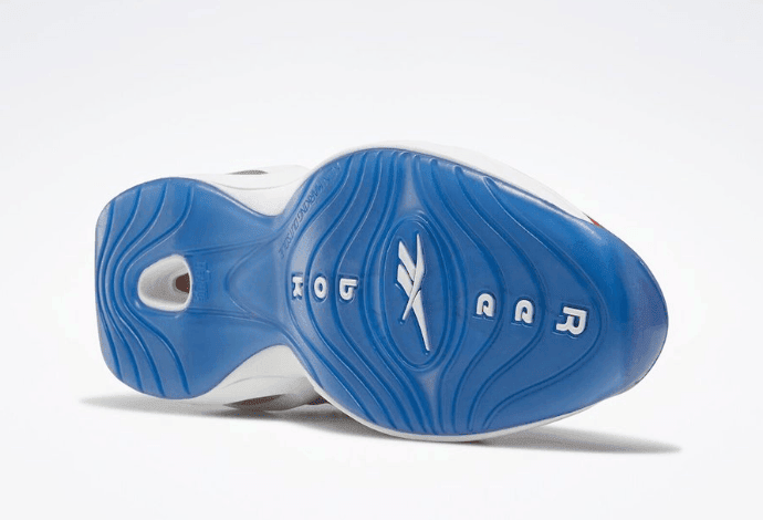 吸睛“橙脚趾”!艾弗森战靴Reebok Question Low新配色曝光! 货号:FX4999