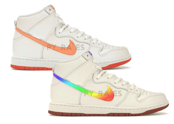 吸睛彩虹渐变钩!Bodega x Nike Dunk High联名首度曝光!
