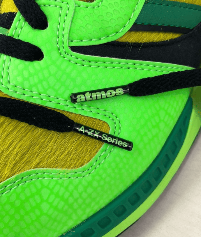 绿到你发慌!atmos x adidas ZX 8000 G-SNK 3联名曝光!