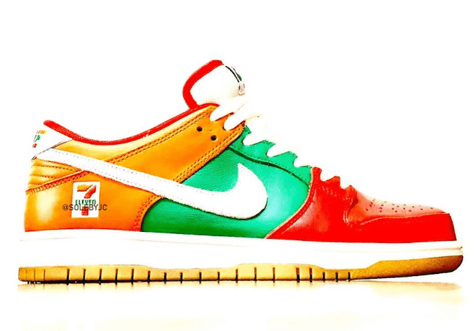7-11便利店 x Nike SB Dunk Low联名首度曝光!今夏发售!