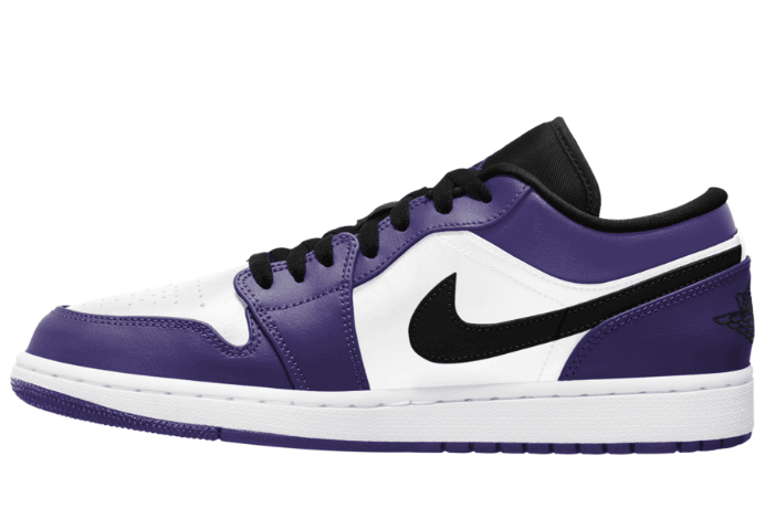 低帮版“紫加哥”!AJ1 Low “Court Purple”即将发售! 货号:553558-500