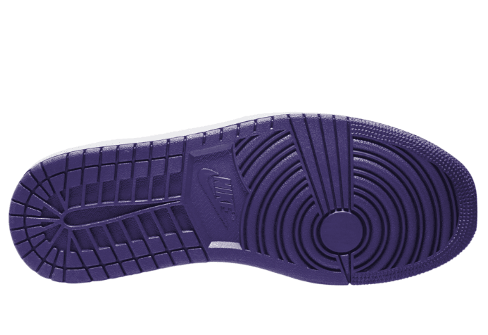 低帮版“紫加哥”!AJ1 Low “Court Purple”即将发售! 货号:553558-500